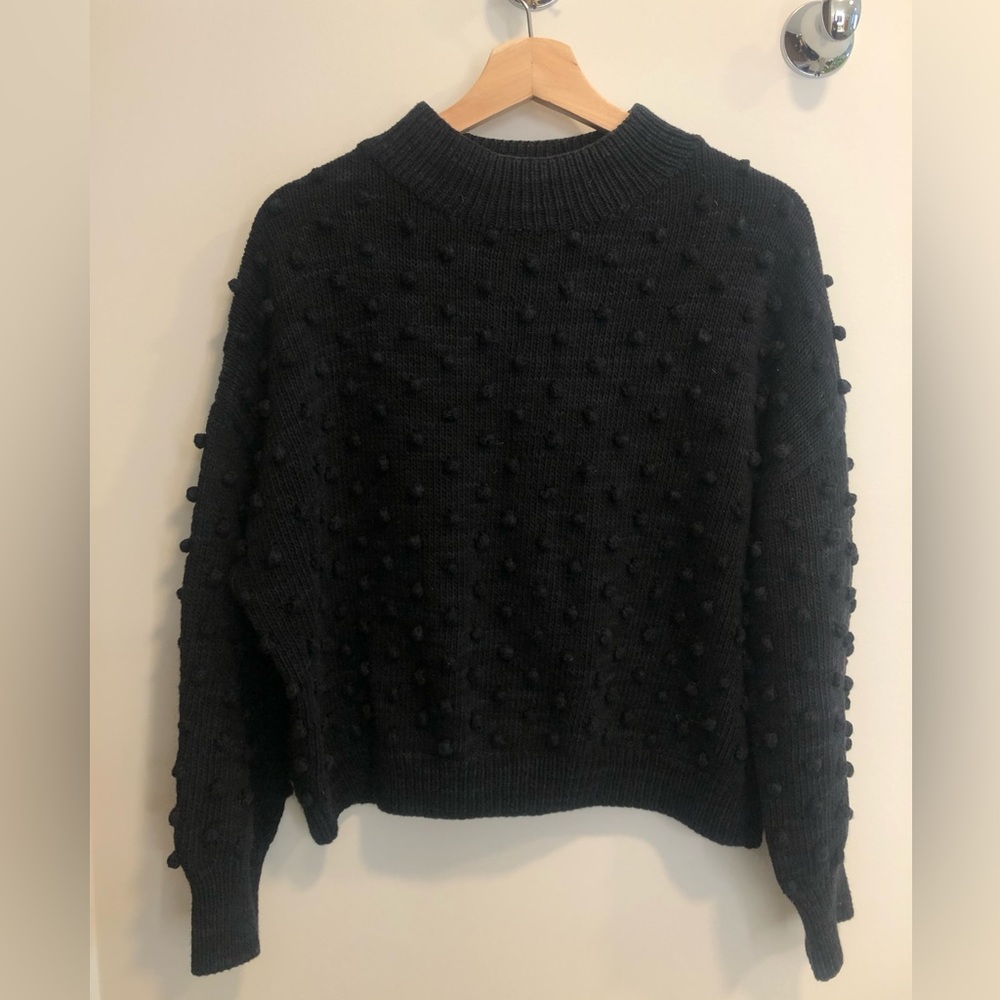 Misha and puff cotton popcorn sweater
